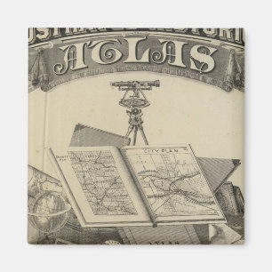 De staat Indiana Magneet