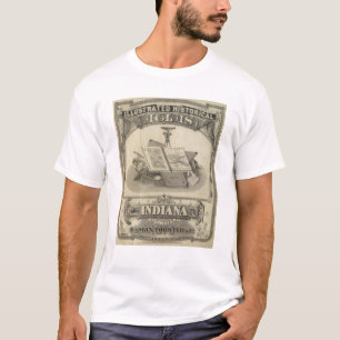 De staat Indiana T-shirt