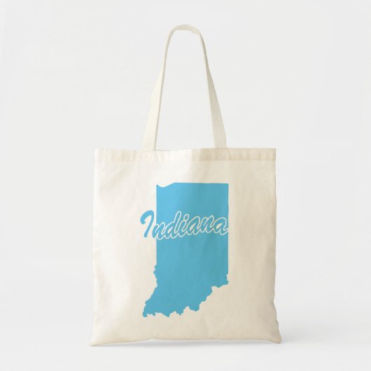 De staat Indiana-vorm Tote Bag (Voorkant)