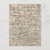 De staat Iowa Briefkaart (Voorkant)