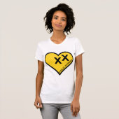 De staat Jefferson liefdeshart T-shirt (Voorkant volledig)