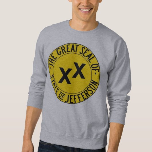 De staat Jefferson Sweat Shirt (Voorkant)