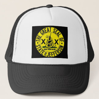 De staat Jefferson Trucker Pet