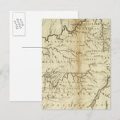 De staat Kentucky Briefkaart (Voorkant / Achterkant)
