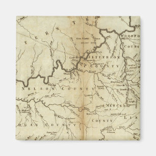 De staat Kentucky Magneet