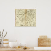 De staat Kentucky Poster (Keuken)