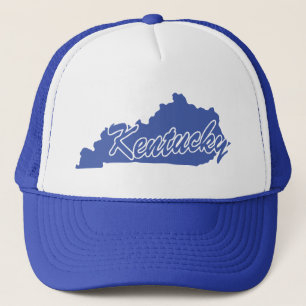 De staat Kentucky Shape Trucker Hat Pet