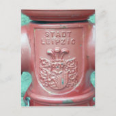 De staat Leipzig, Briefkaart Duitsland (Voorkant)