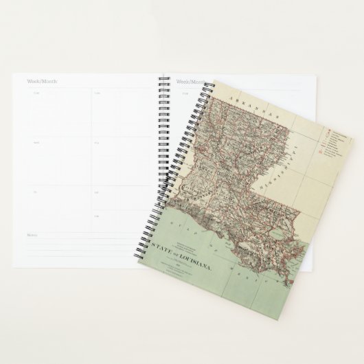 De staat Louisiana Planner (Display)