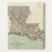 De staat Louisiana Planner (Achterkant)
