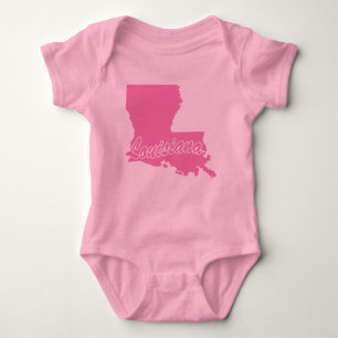 de staat Louisiana-vorm Romper