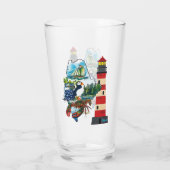 De staat Maine Glas (Achterkant)