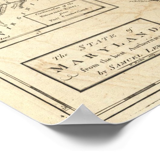 De staat Maryland 2 Poster (Hoek)