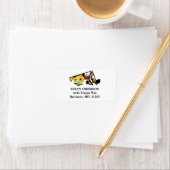 De staat Maryland Flag en Flower Black Eyed Susan Etiket (Insitu)