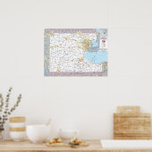 De staat Metropotamie Poster (Keuken)