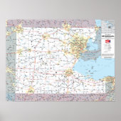 De staat Metropotamie Poster (Voorkant)