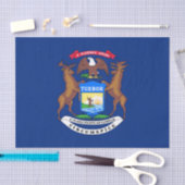 De staat Michigan Flag Tissuepapier (Craft)