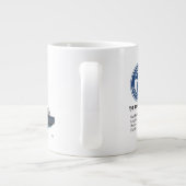 De staat Michigan jumbo mok (Achterkant)