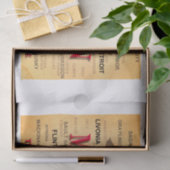 De staat Michigan Map, Detroit, Lansing Tissuepapier (Geschenk)