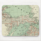 De staat Michigan Muismat (Voorkant)