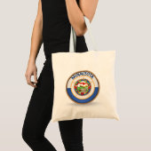 De staat Minnesota-Canvas tas voor de vlag van de (Voorkant (product))