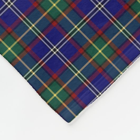 De staat Minnesota Tartan Fleece Deken (Hoek)