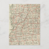 De staat Mississippi Briefkaart (Voorkant)