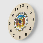 De staat Missouri Wall Clock Grote Klok (Hoek)