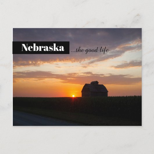 De staat Nebraska - Afbeeldingen en foto's Briefkaart (Voorkant)