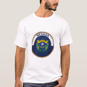 de staat Nevada Flag Seal T-Shirt