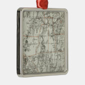 De staat Nevada Metalen Ornament (Rechts)
