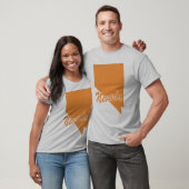 De staat Nevada Shape T-shirt (Unisex)