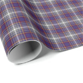 De staat Nevada Tartan Cadeaupapier (Rol Hoek)