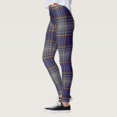 De staat Nevada tartan plaid Leggings (Links)