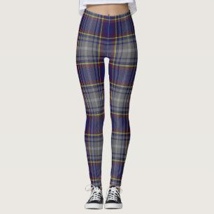 De staat Nevada tartan plaid Leggings