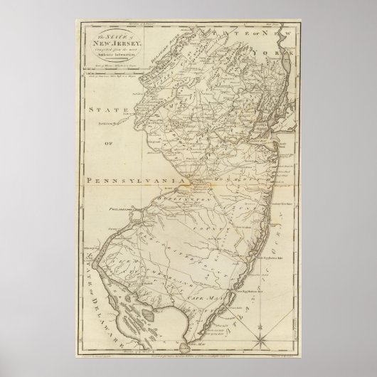 De staat New Jersey 2 Poster (Voorkant)