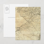 De staat New Jersey Briefkaart (Voorkant / Achterkant)