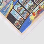 De staat New Jersey  groot Briefkaart met grote le Tissuepapier (Detail)