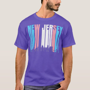 De staat New Jersey Trans Pride Flag Transgender T-shirt