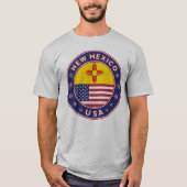 De staat New Mexico T-shirt (Voorkant)