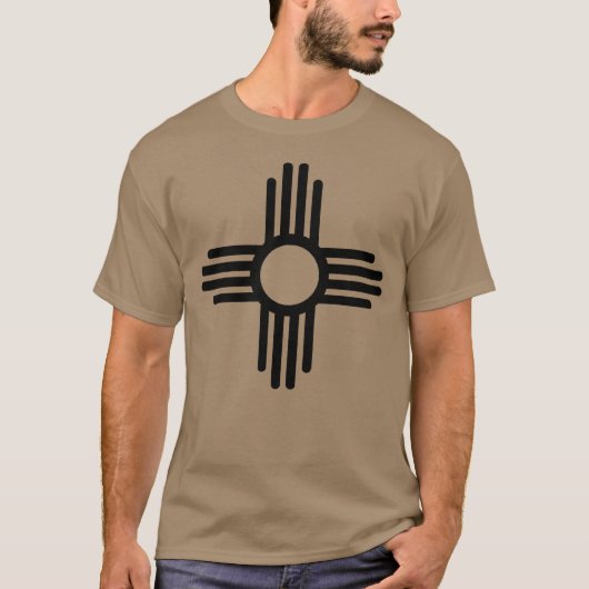 De staat New Mexico Zia Sun T-shirt (Voorkant)
