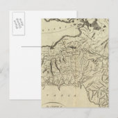 De staat New York Briefkaart (Voorkant / Achterkant)