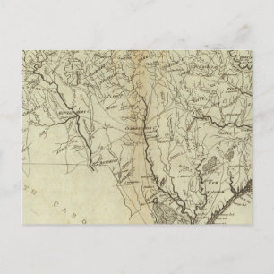 De staat North Carolina 2 Briefkaart