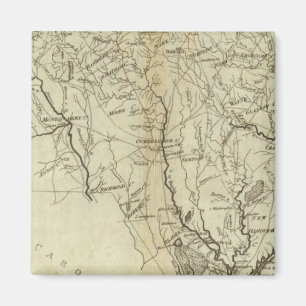 De staat North Carolina 2 Magneet
