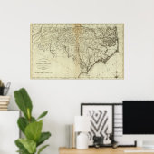 De staat North Carolina 2 Poster (Thuiskantoor)