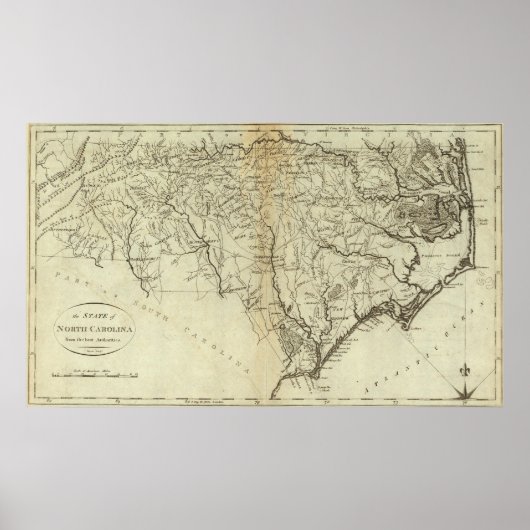 De staat North Carolina 2 Poster (Voorkant)