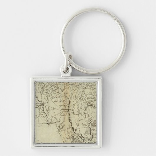 De staat North Carolina 2 Sleutelhanger (Voorkant)