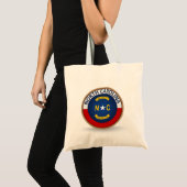 De staat North Carolina Flag Seal Canvas tas (Voorkant (product))