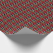 De staat North Carolina Tartan Cadeaupapier (Hoek)