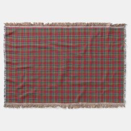 De staat North Carolina Tartan Deken